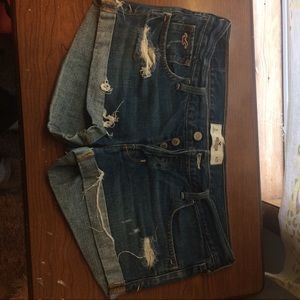 Destroyed Hollister Shorts